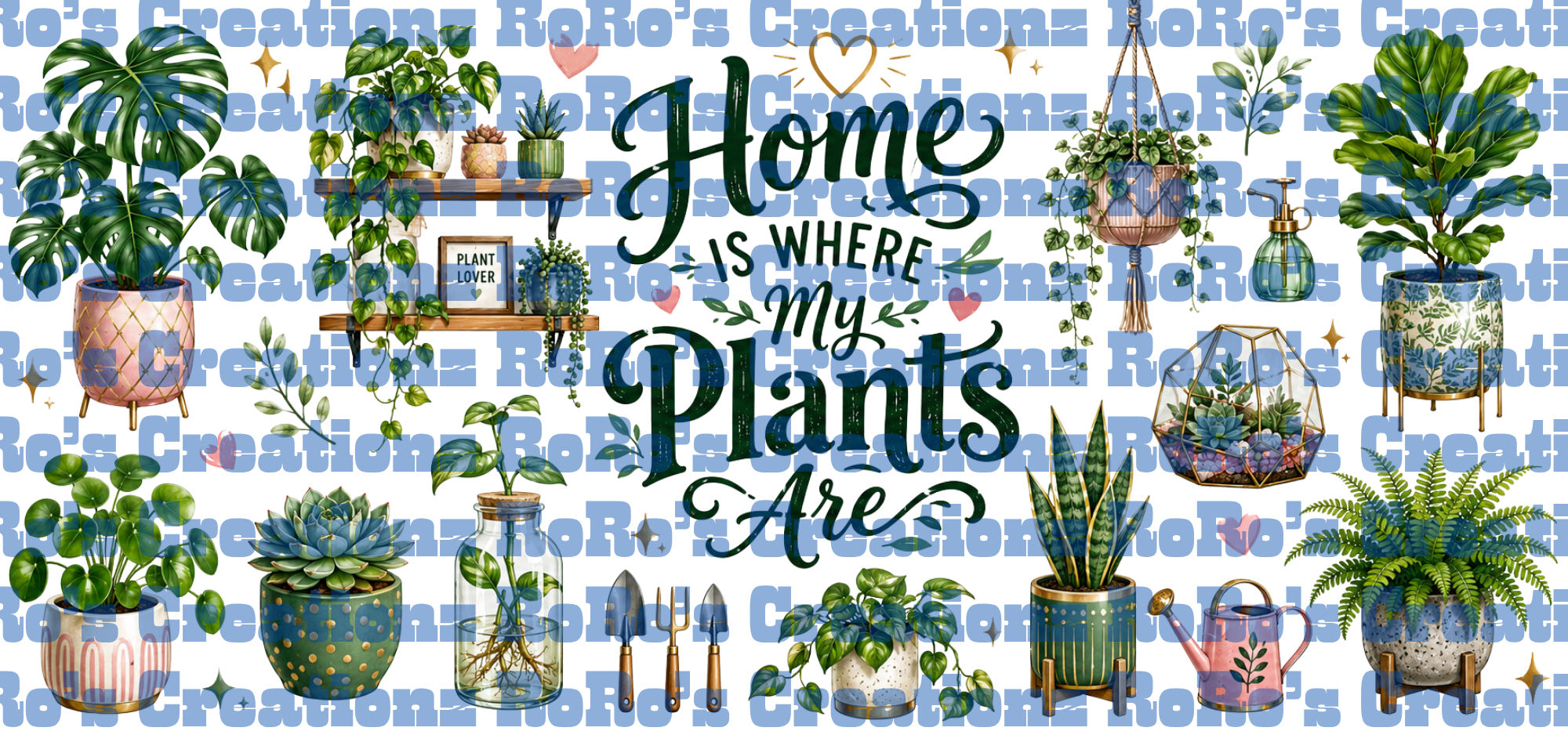 Exclusive Home is Where my Plants are