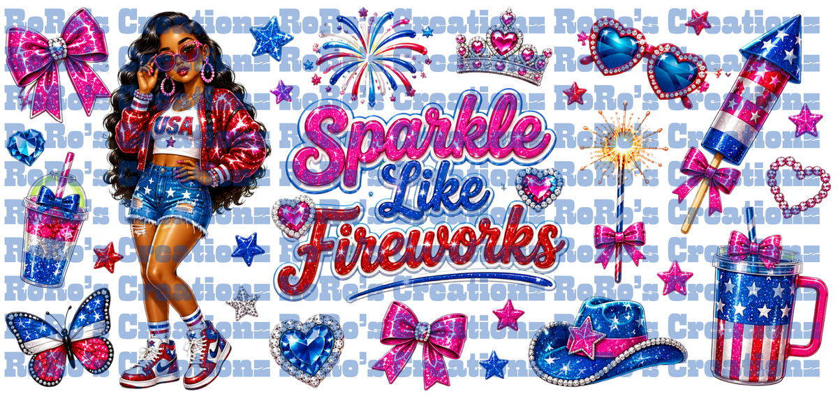 Exclusive Sparkle like fireworks