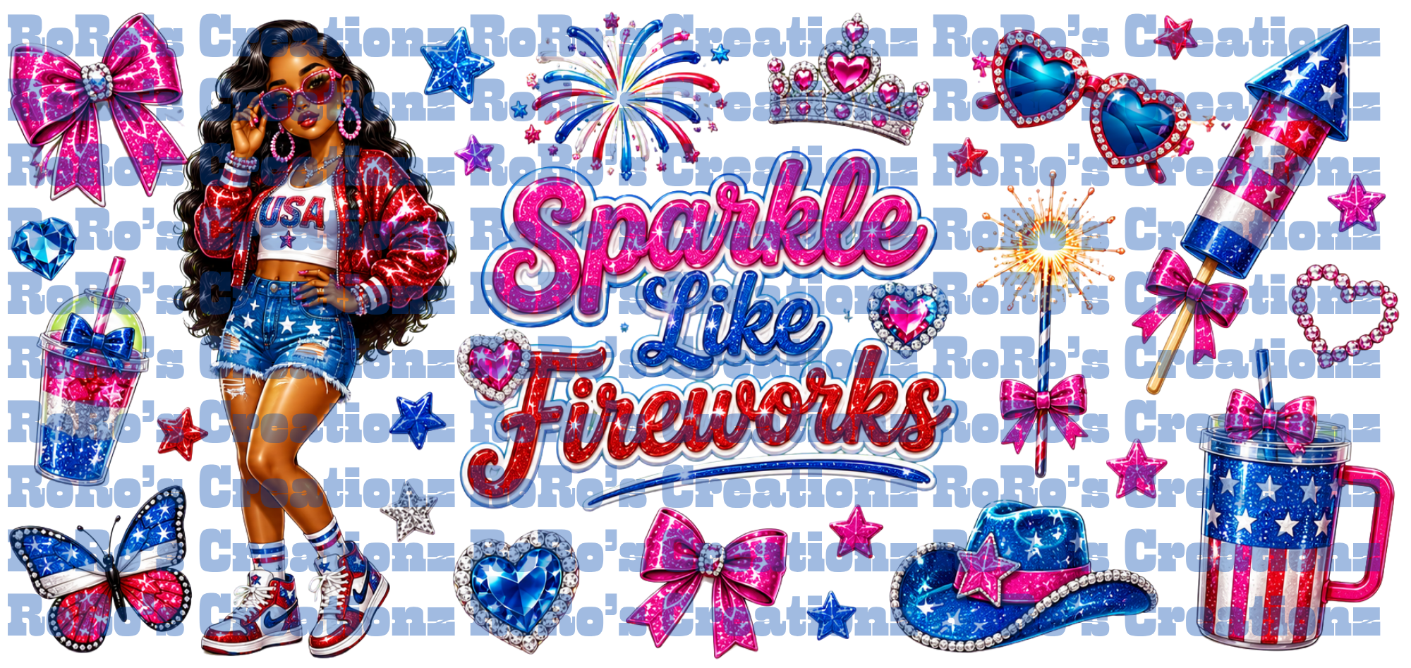 Exclusive Sparkle like fireworks