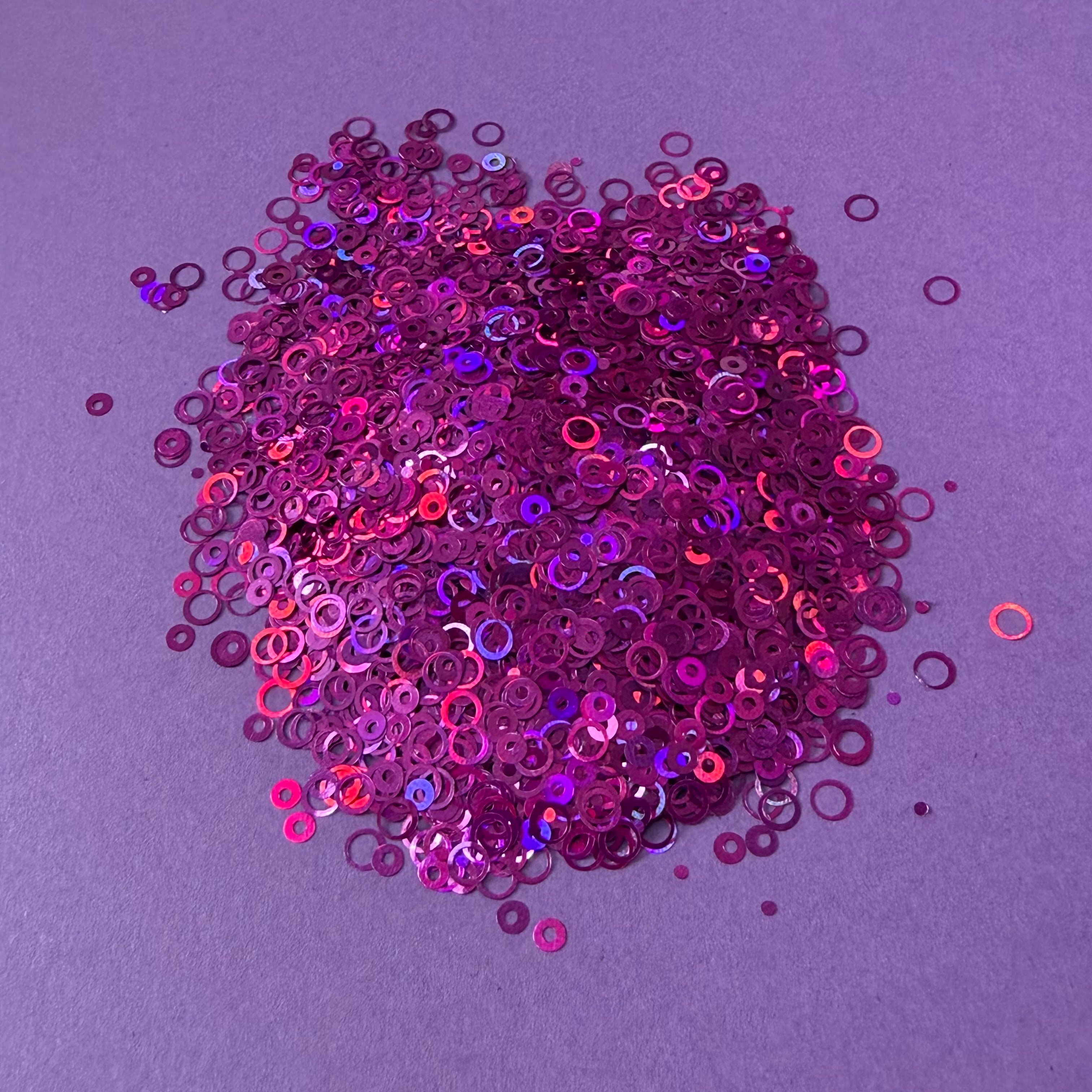 Purple Holo Rings