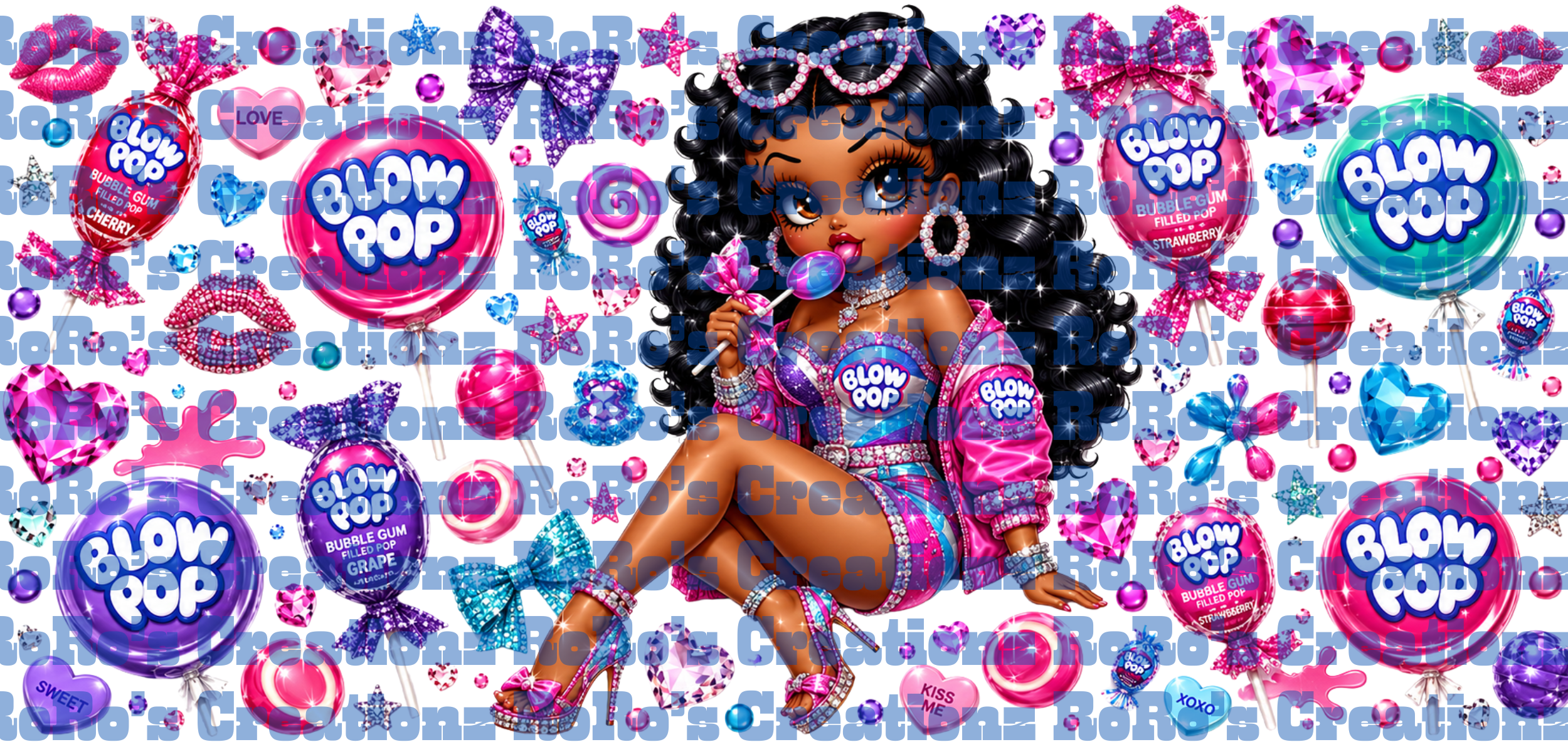 Exclusive Blow Pop Woman