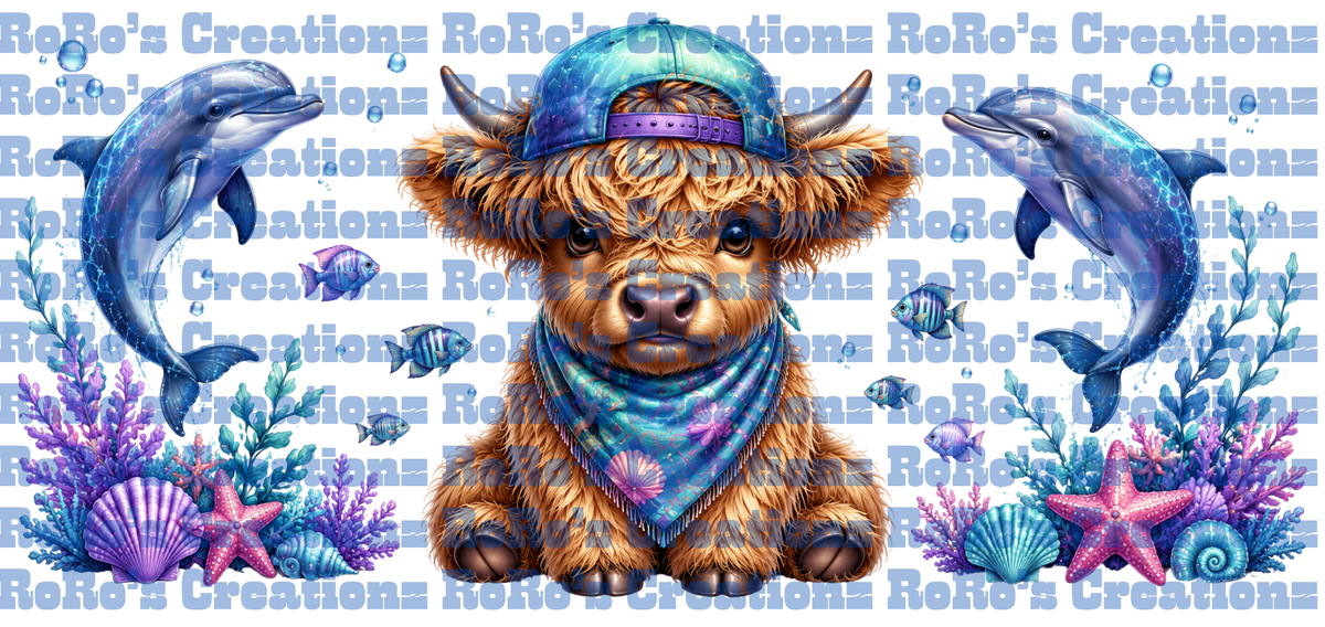 Exclusive Dolphin & Highland Cow