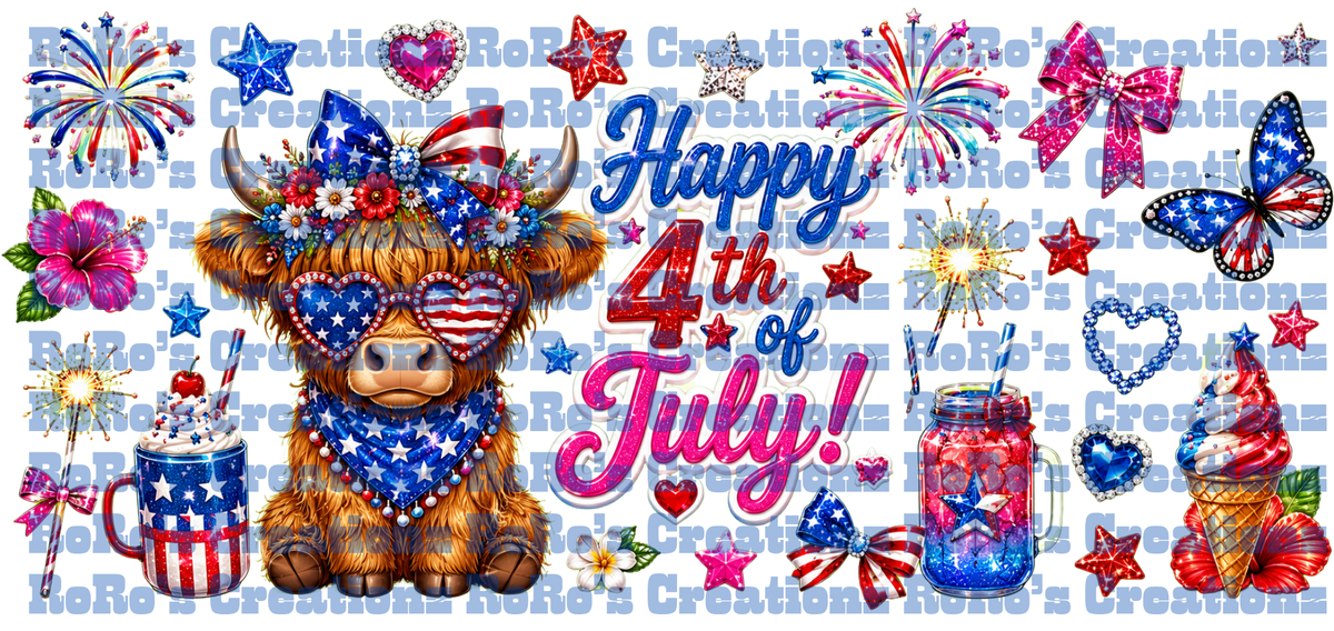 Exclusive Cow 4th July