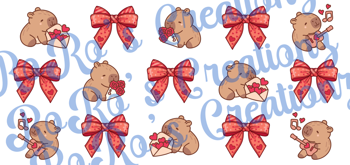 Exclusive Valentine Capybara