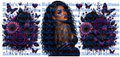 Exclusive Black & Purple Tattoo Latina