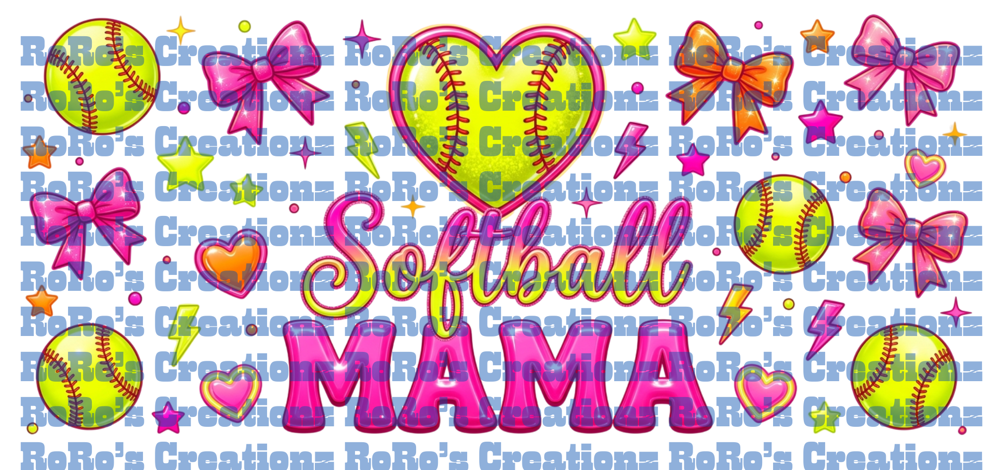 Exlclusive Softball Mama