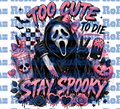 Exclusive Too Cute Horror DTF