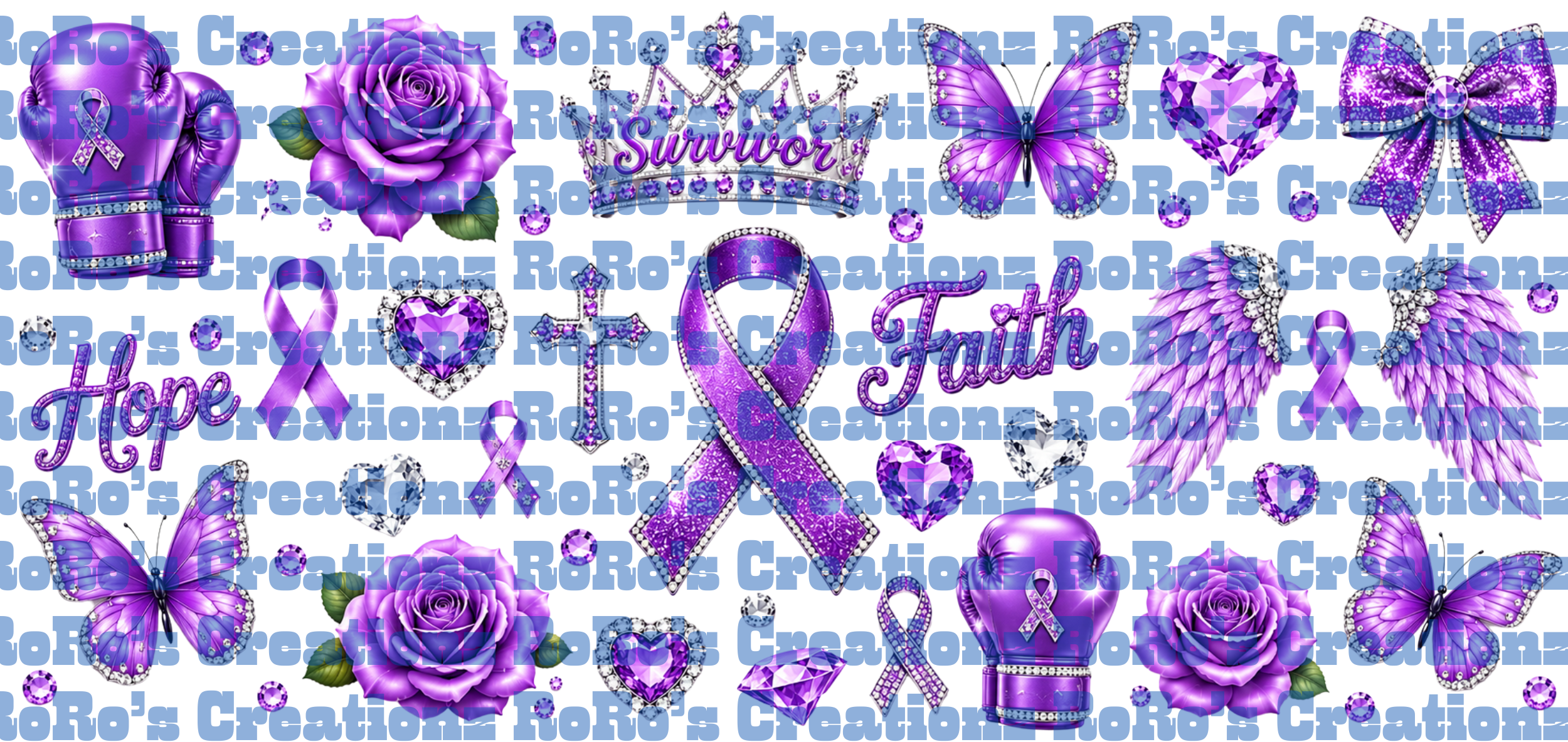 Exclusive Purple Ribbon