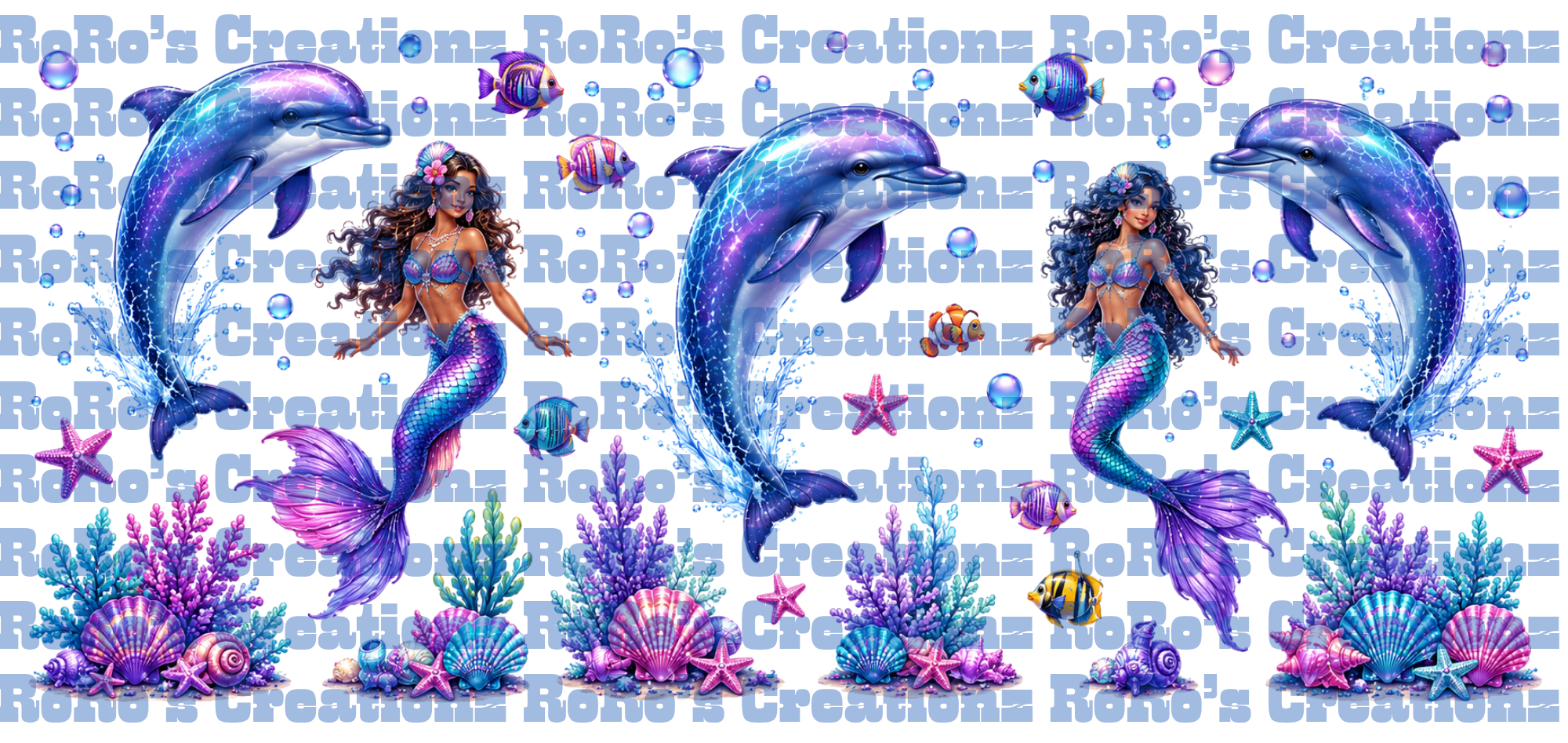 Exclusive Dolphin & Mermaid