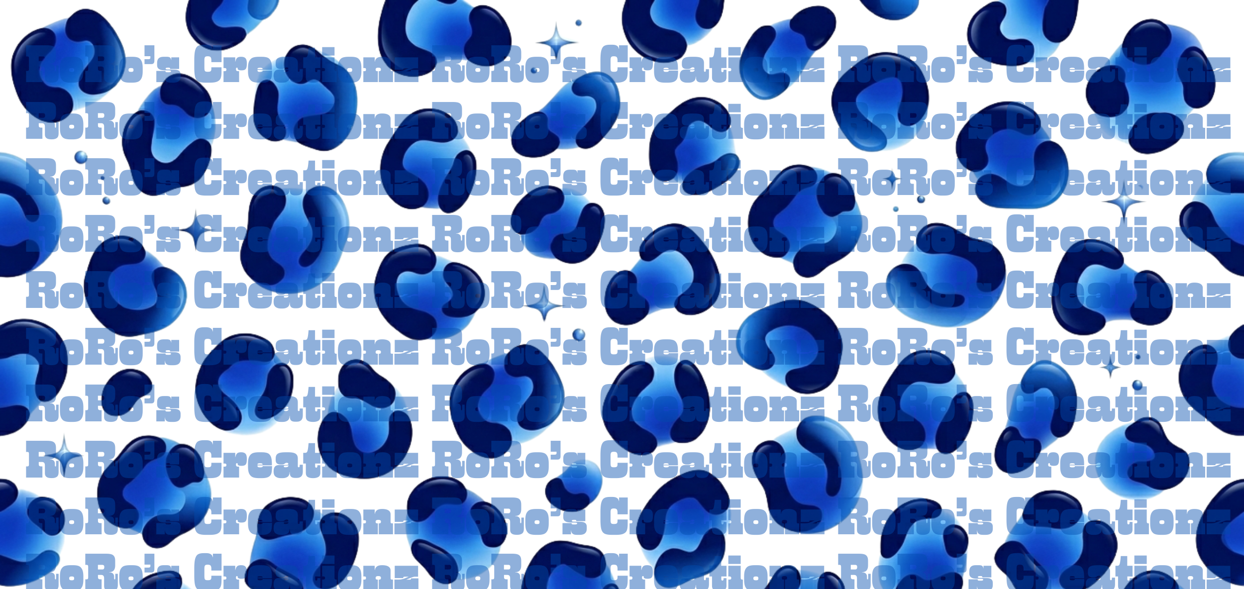Exclusive Blue Leopard