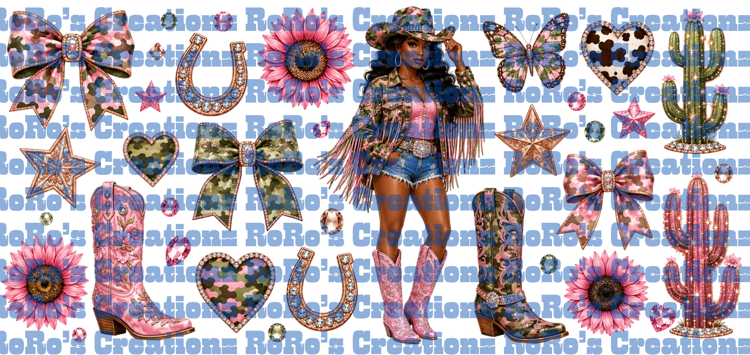 Exclusive Camo Cowgirl