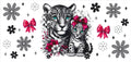 Leopard & Baby Leopard