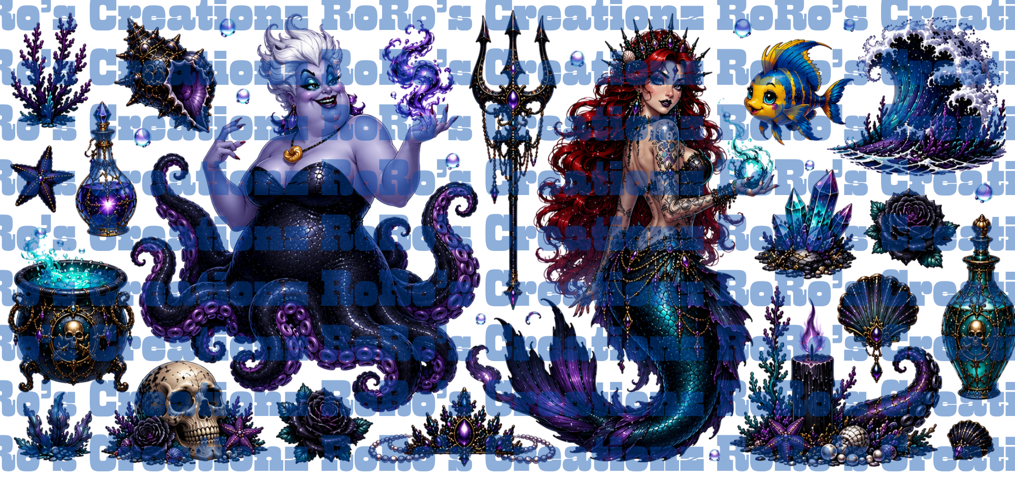 Exclusive Mermaid & Queen