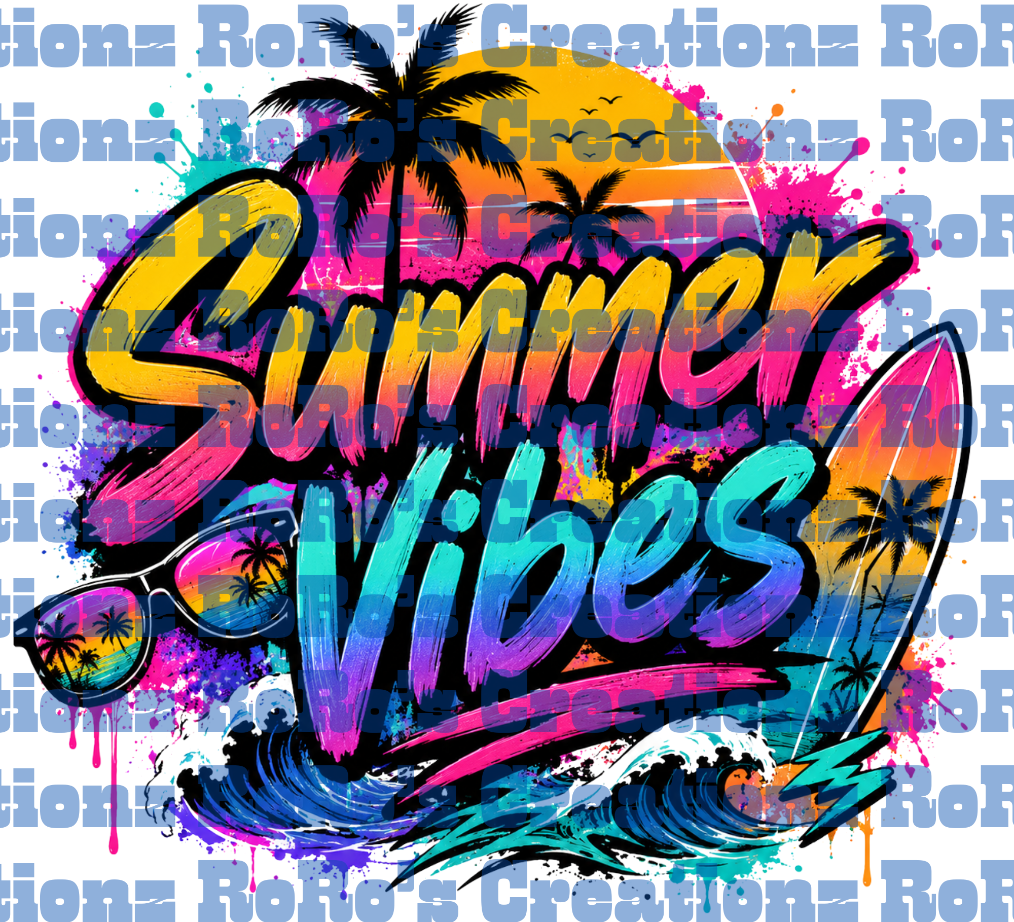 Exclusive Summer Vibes DTF