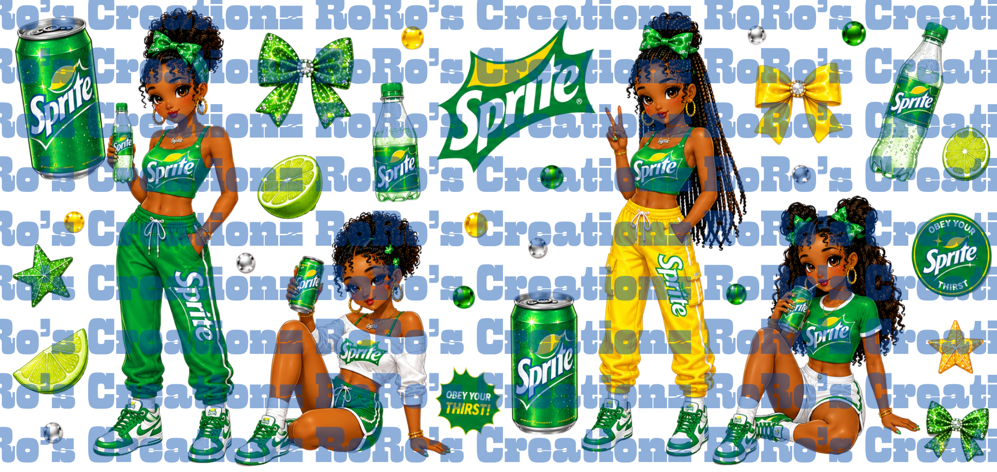 Exclusive Black BB Lemon Lime Pop