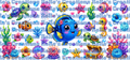 Exclusive Blue Fish Aquarium