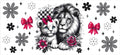 Lion & Baby Lion
