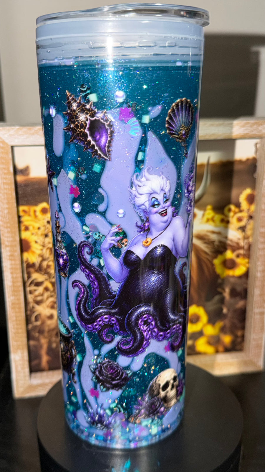 20oz Glow Dark Water Princess