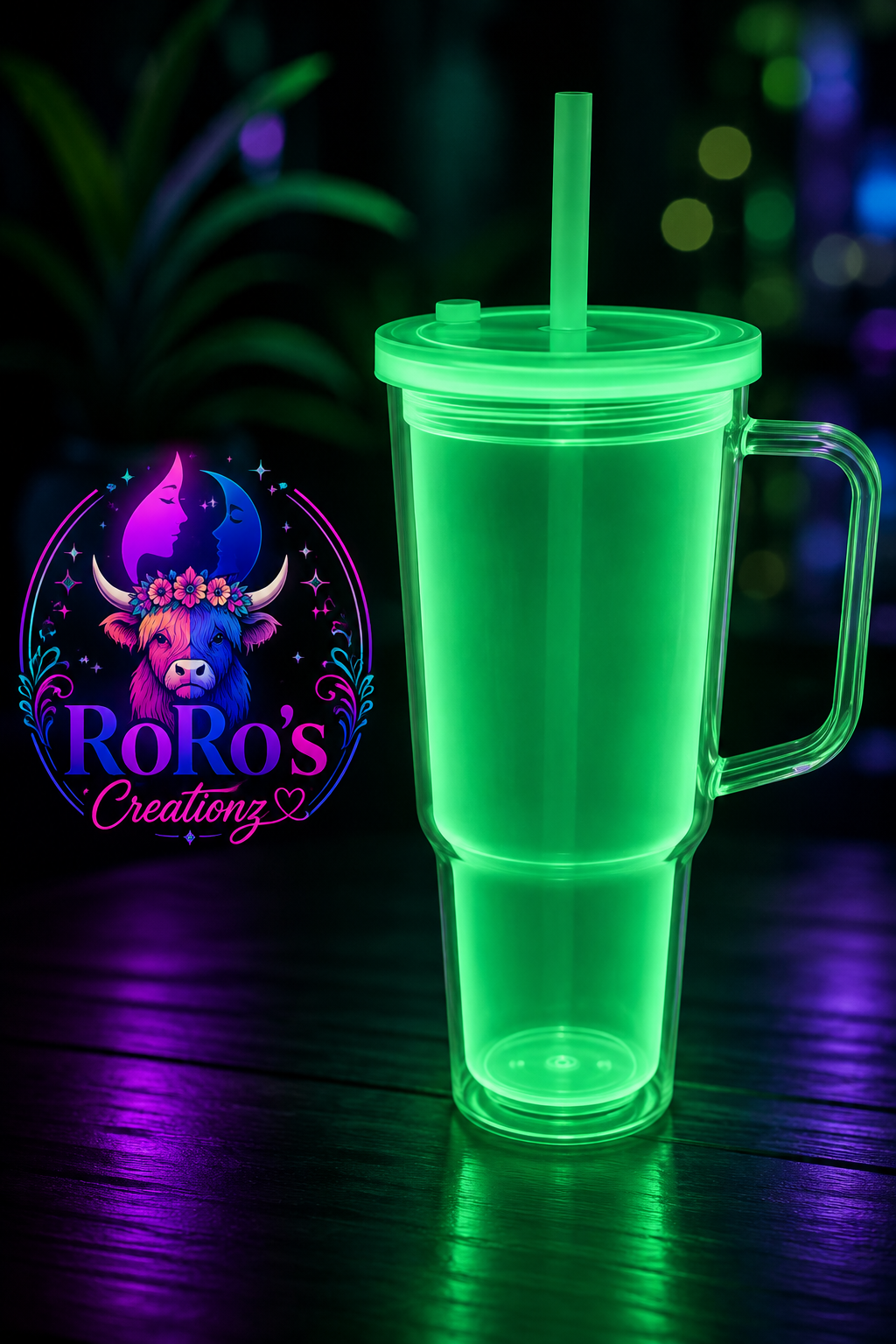 30oz Preorder Glow in the Dark Snowglobe