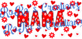 Exclusive Red Mama Heart&Flowers