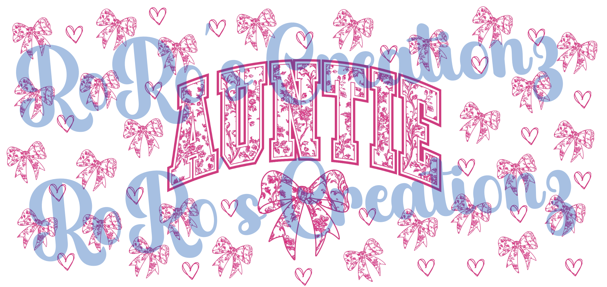 Exclusive Pink Auntie w/ Bows