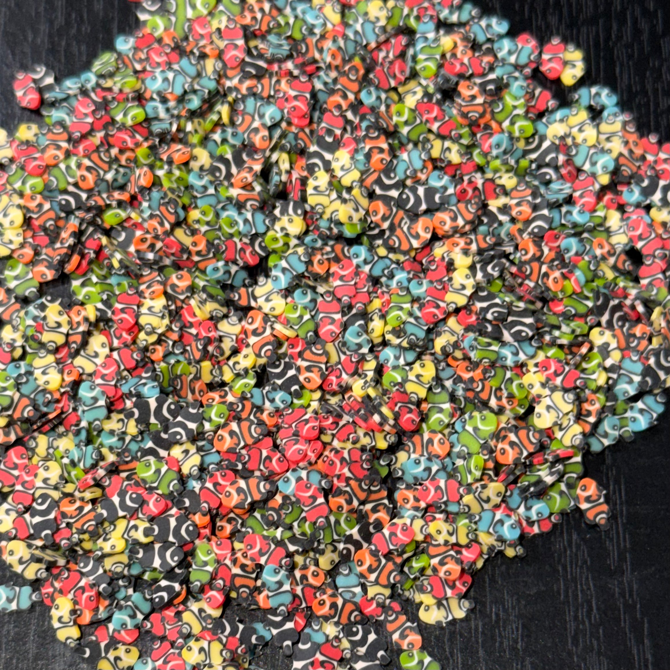 Multi-Colored Fish Clays