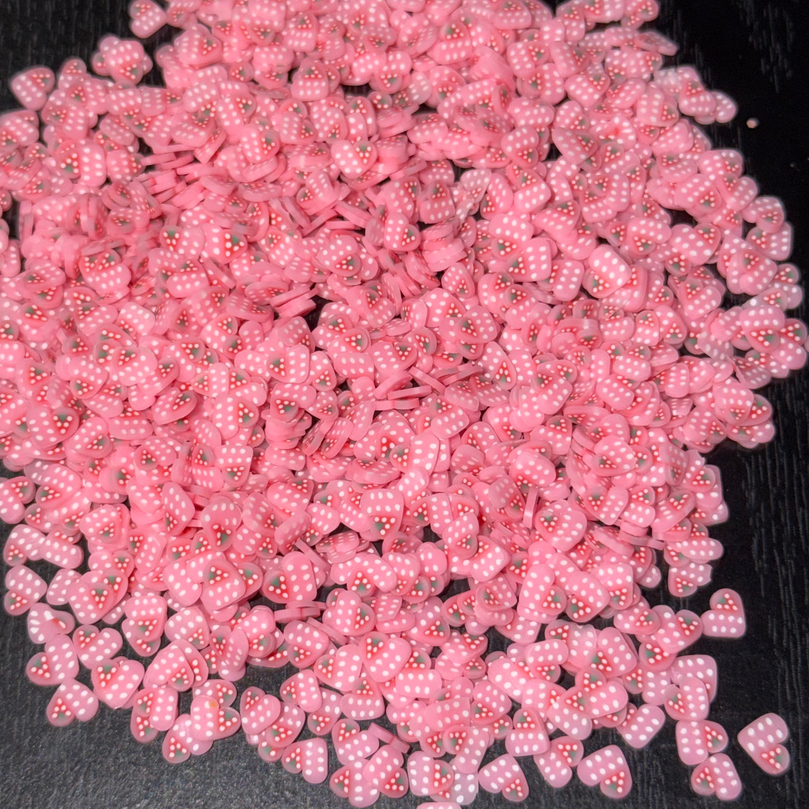 Heart Strawberry Clays