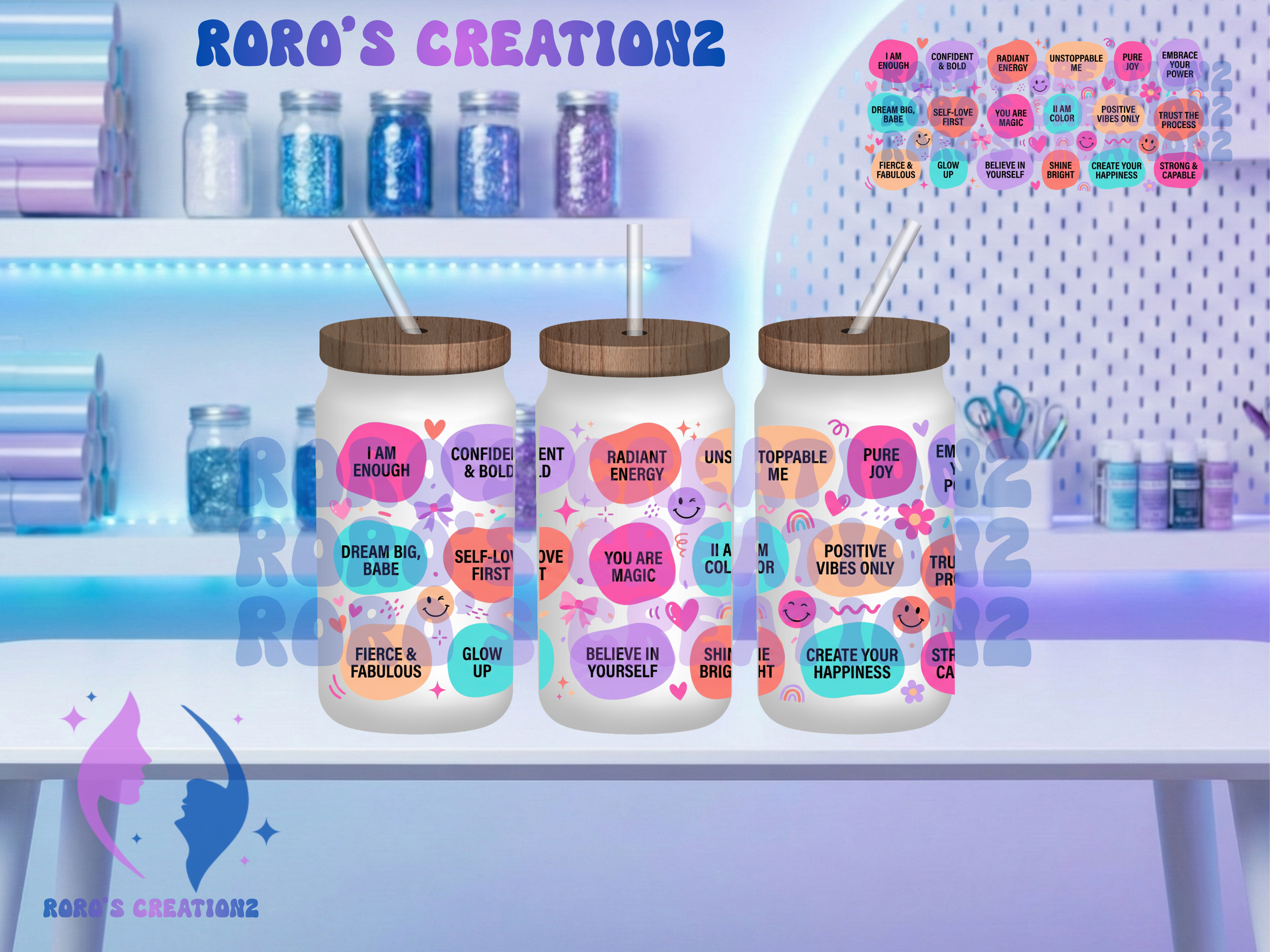 Colorful Affirmation Digital Download